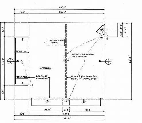 Garage Floor Plan